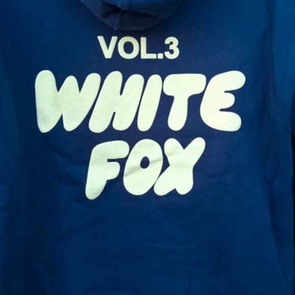 New With Bag White Fox Hoodies Size S - Picture 4 of 6